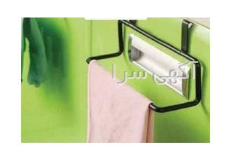 اویز حوله کابینتی متال هوم 1 جنس بدنه فلز رنگ شده با رنگ کوره ای 2