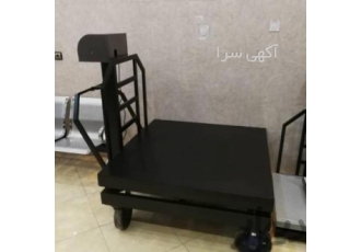 باسکول صنعتی سامان توزین 2 تن با چرخ و قاب باسکول صنعتی سامان توزین 2 تن با چرخ و قاب