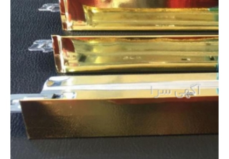 سازه طلایی و آینه ای وارداتی سقف کاذب سازه طلایی و آینه ای وارداتی سقف کاذب