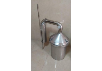 دستگاه عرق گیری و تقطیربا کندانسور تمام استیل دستگاه عرق گیری و تقطیربا کندانسور تمام استیل