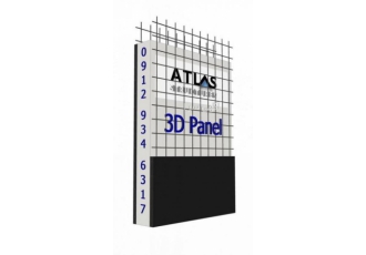 تولیدی دیوارسقف ۳d panel تری دی پنل کرمانشاه ضد زلزله سازه تری دی پانل