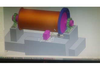 ساخت آسیاب بالمیل و قطعات با طراحی مهندس معکوس