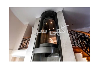 نصب آسانسور در راه پله 1 نصب آسانسور در راه پله 1