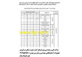 شرایط تاسیس آزمایشگاه جوش و لیست حداقل وسایل جوش