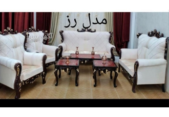 خرید مبل رز سلطنتی در اصفهان خرید مبل رز سلطنتی 7 نفره پلیمری محکم
