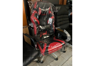 صندلی گیمینگ قرمز نمونه در تهران صندلی گیمینگ قرمز رنگ بندی طبق