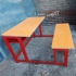 میز و نیمکت دو نفره ساده MDF در تهران میز و نیمکت دو نفره ساده MDF رنگ