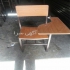 صندلی دسته دار دانش آموزی mdf در تهران تولید و پخش صندلی دسته دار