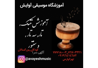 آموزش تخصصی تنبک تار و سه تار آموزش موسیقی کودکان در تهرانپارس بهترین