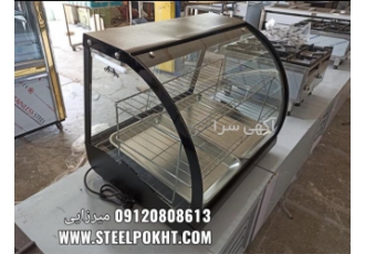 گرمکن سمبوسه دو سینی طبقه دار گرمکن سمبوسه دو سینی طبقه دار