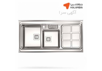 فروش سینک استیل البرز مدل 855 روکار با تخفیف ویژه فروش سینک استیل البرز مدل 855 روکار با تخفیف ویژه