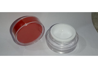 ظرف کرم 5 گرمی طرح کریستال شیشه ایی شفاف ظرف کرم 5 گرمی طرح کریستال شیشه ایی شفاف