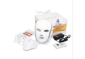 ماسک ال ای دی صورت و گردن طول موج LED MASK در تهران ماسک ال ای دی