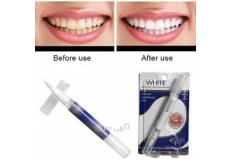 قلم سفید کننده دندان(tooth bleaching pen) راه حلی سریع و ساده برای سفید