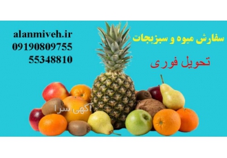 خرید میوه و سبزیجات تازه با ارسال رایگان و تحویل فوری