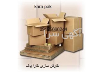 کارتن سازی کارا پک ، تولید جعبه کارتن و دایکات