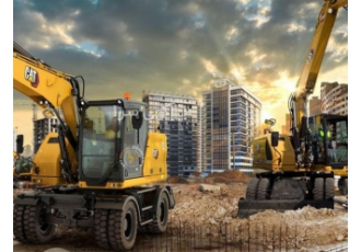 بیل میکانیکی چرخ لاستیکی کاترپیلار Caterpillar M314