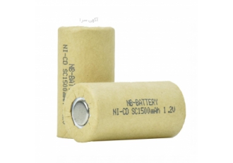 باطری سایز sc 1.2v 1500mA باطری سایز sc 1.2v 1500mA