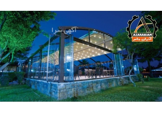 تولید سایبان آلاچیق متحرک پارچه ای استاندارد تولید سایبان آلاچیق متحرک پارچه ای استاندارد