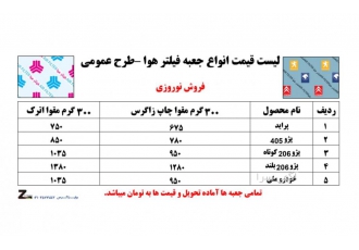 طرح نوروزی پیشنهاد ویژه طرح نوروزی پیشنهاد ویژه