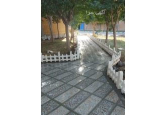 واش بتن موزاییک جدول واش بتن موزاییک جدول