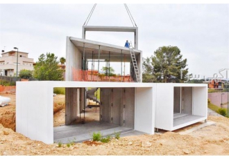 ویلاهای پیش ساخته در کمتر از یک هفته با روش ال اس اف ویلاهای پیش ساخته در کمتر از یک هفته با روش ال اس اف